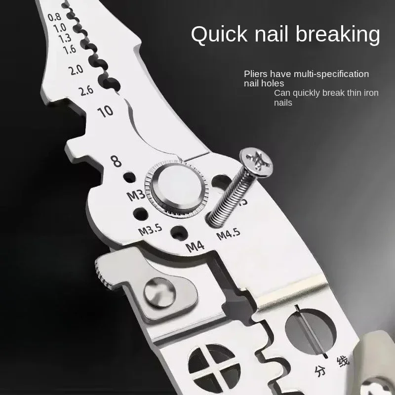 Automatic Wire Stripper Cutter - Crimping Tool Wire Stripper 28 In