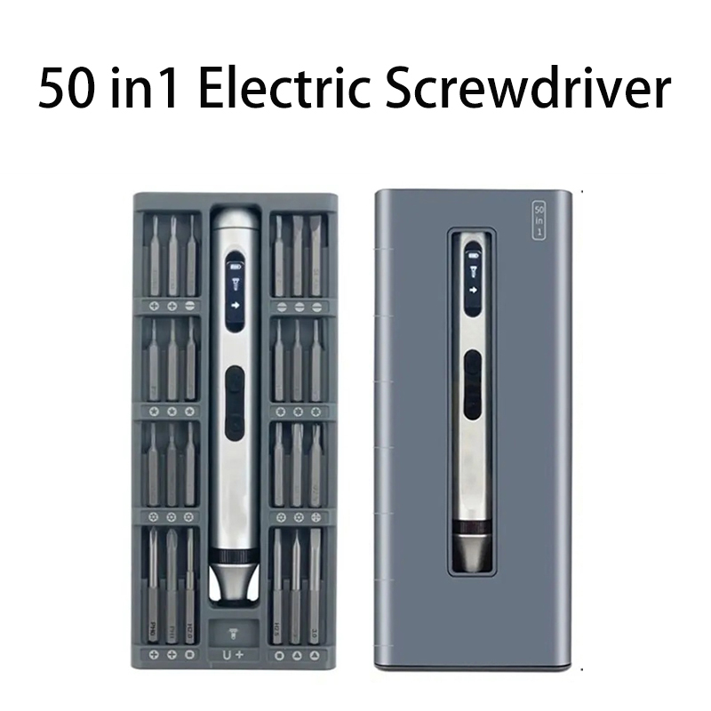Electric Screwdriver Rechargeable Usb - Magnetic Electric Screwdriver Set Removable Bit