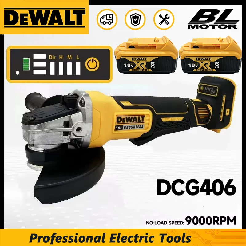 Brushless Angle Grinder Battery Powered - Dewalt DCG406 125MM Brushless Angle Grinder
