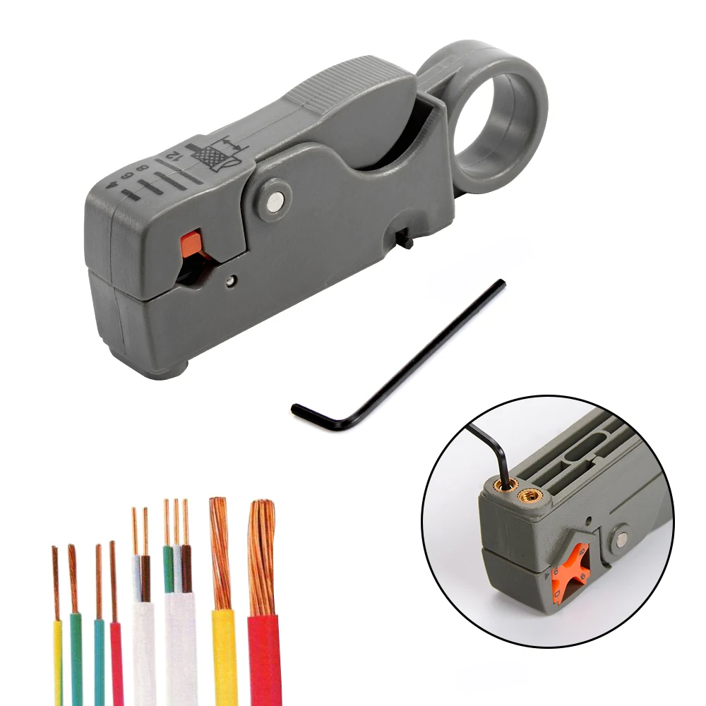 Rotary Wire Stripper Tool Adju - огляд і ціна Automatic Wire Stripper Cutter