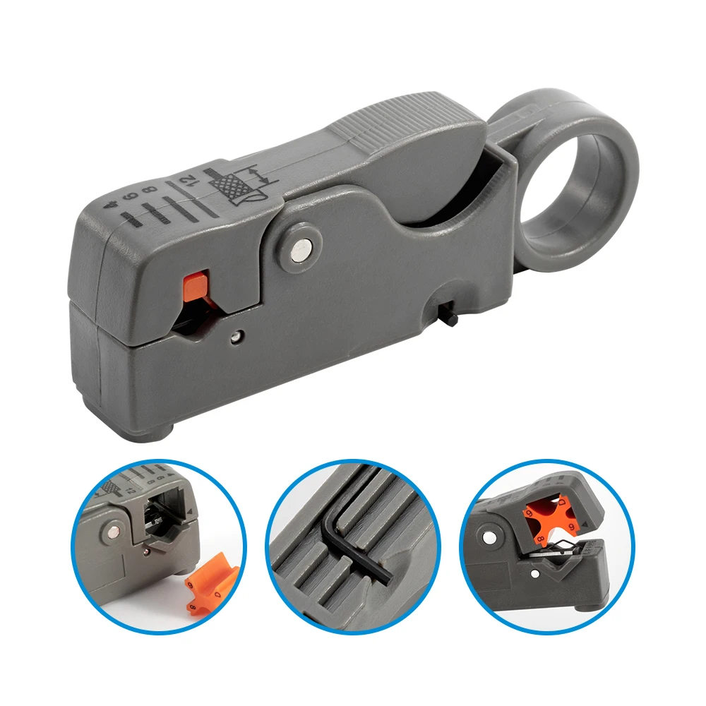 Rotary Wire Stripper Tool Adju - огляд і ціна Automatic Wire Stripper Cutter