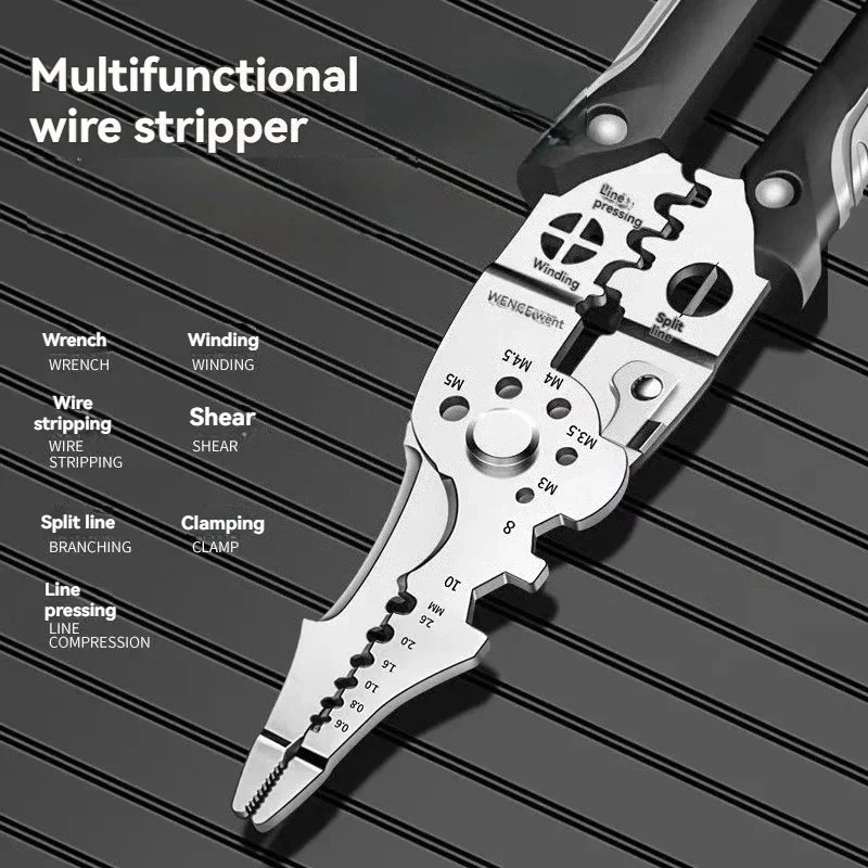 Crimping Tool Wire Stripper 28 - огляд і ціна Automatic Wire Stripper Cutter