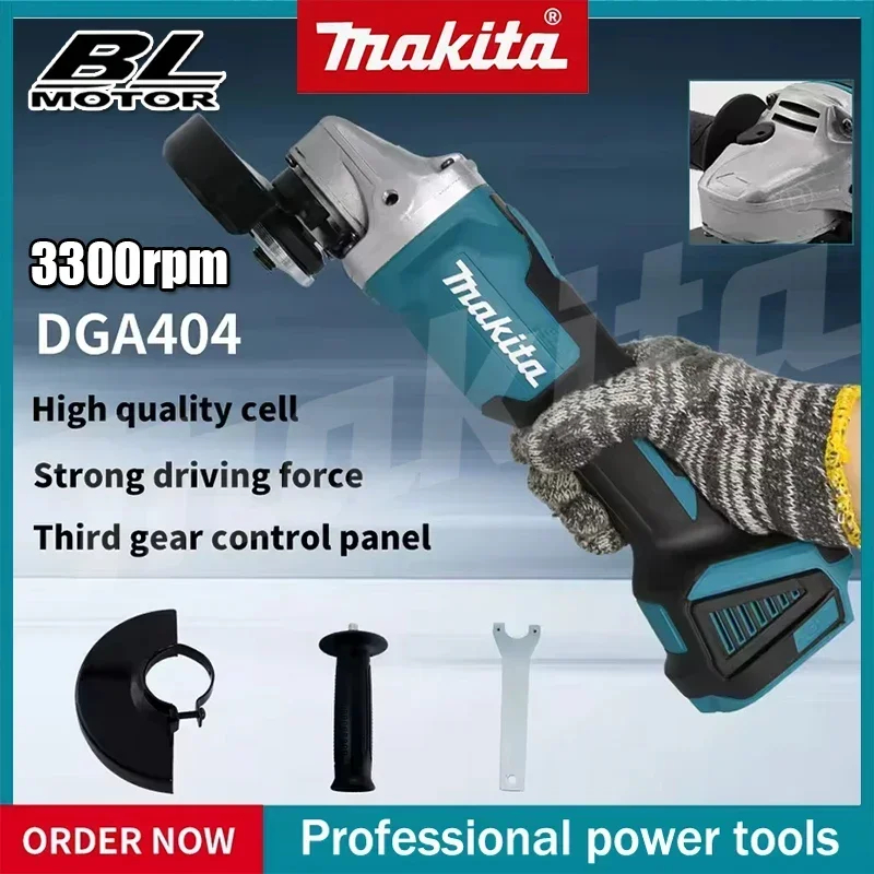2026 Makita DGA404 125mm Angle - огляд і ціна Brushless Angle Grinder Battery Powered