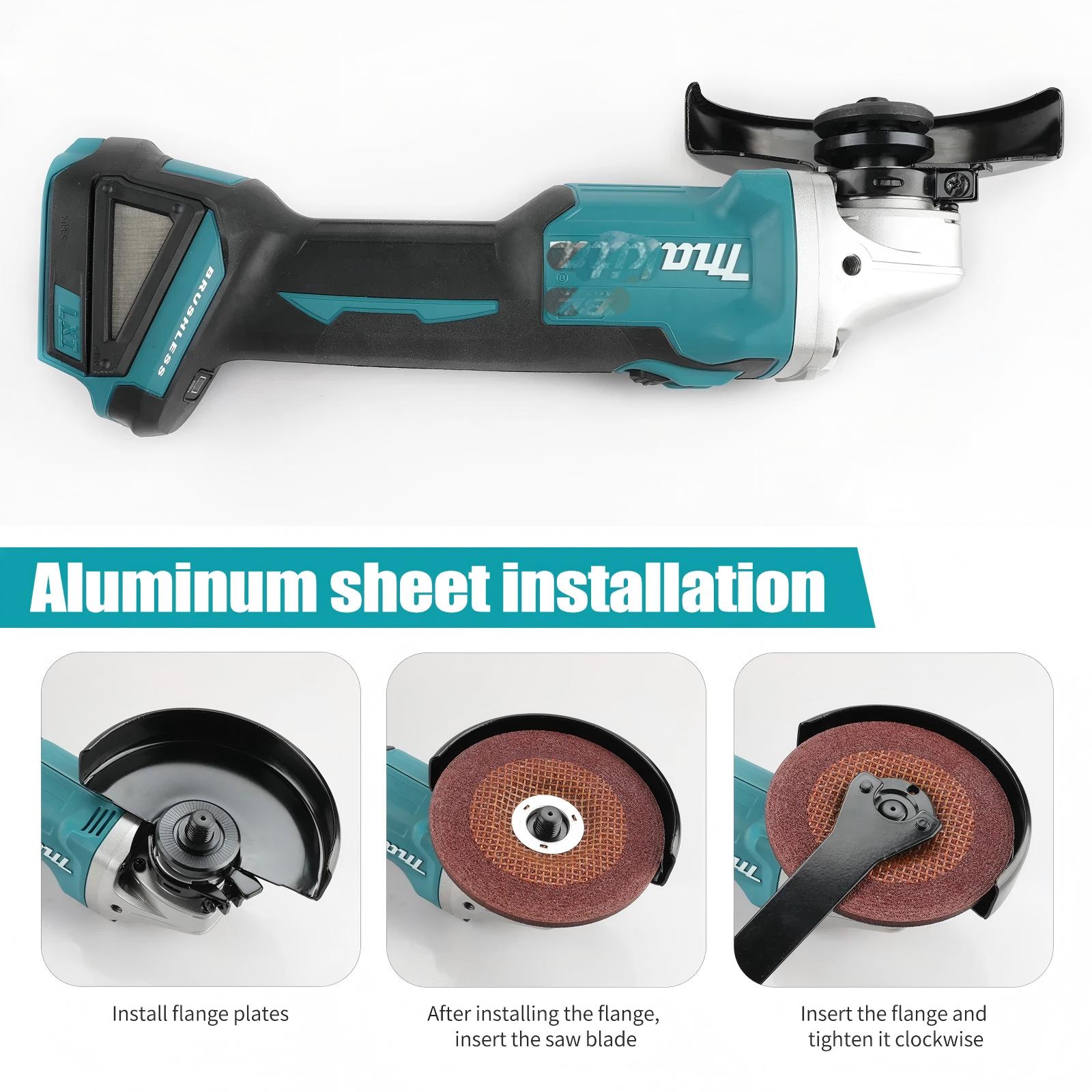 2026 Makita DGA404 125mm Angle - огляд і ціна Brushless Angle Grinder Battery Powered