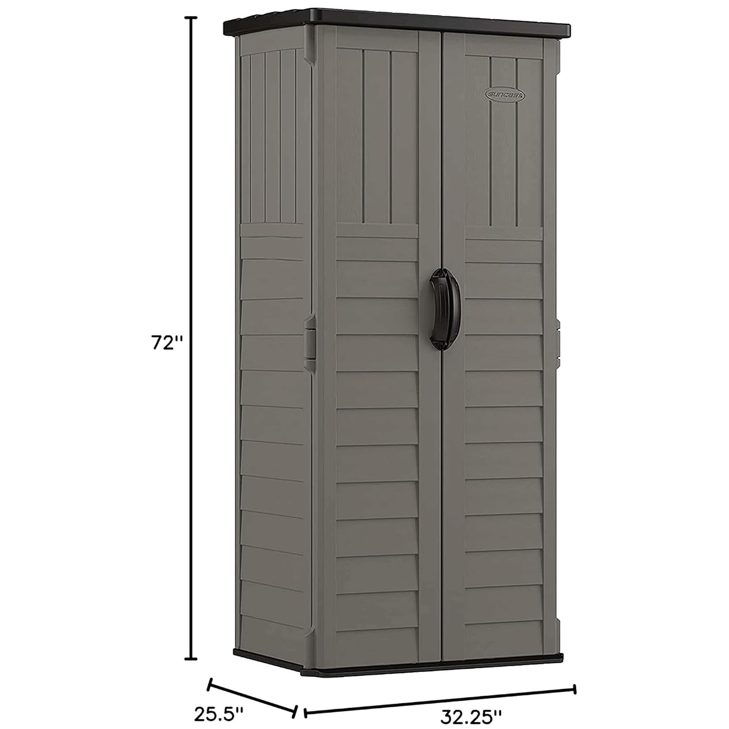 Vertical Storage Shed 22 Cu Ft - огляд і ціна Garden Tools