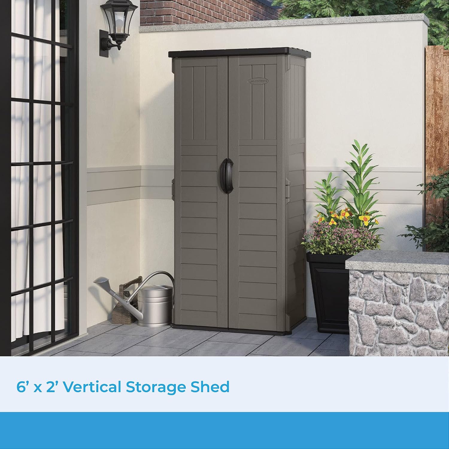 Vertical Storage Shed 22 Cu Ft - огляд і ціна Garden Tools