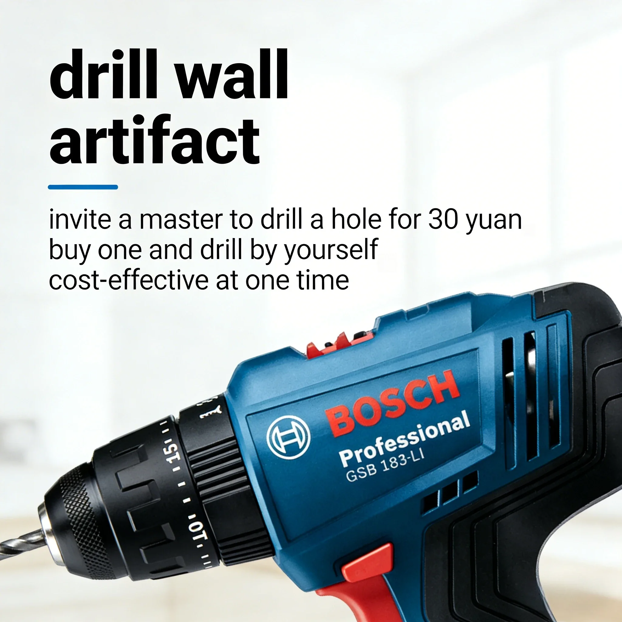 Bosch GSB183-LI 18V Cordless I - огляд і ціна Brushless Cordless Electric Drill 18V