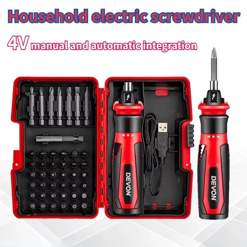 4V Mini Electrical Screwdriver - огляд і ціна Electric Screwdriver Rechargeable Usb