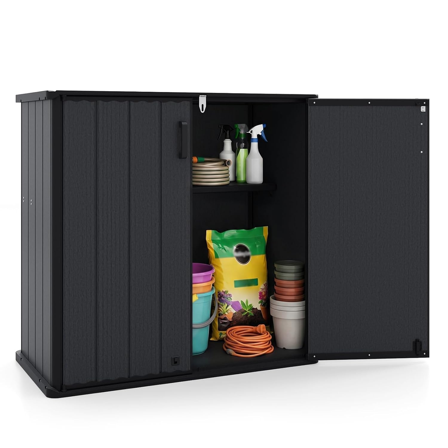 Outdoor Storage Shed 23.5 Cu.f - огляд і ціна Garden Tools