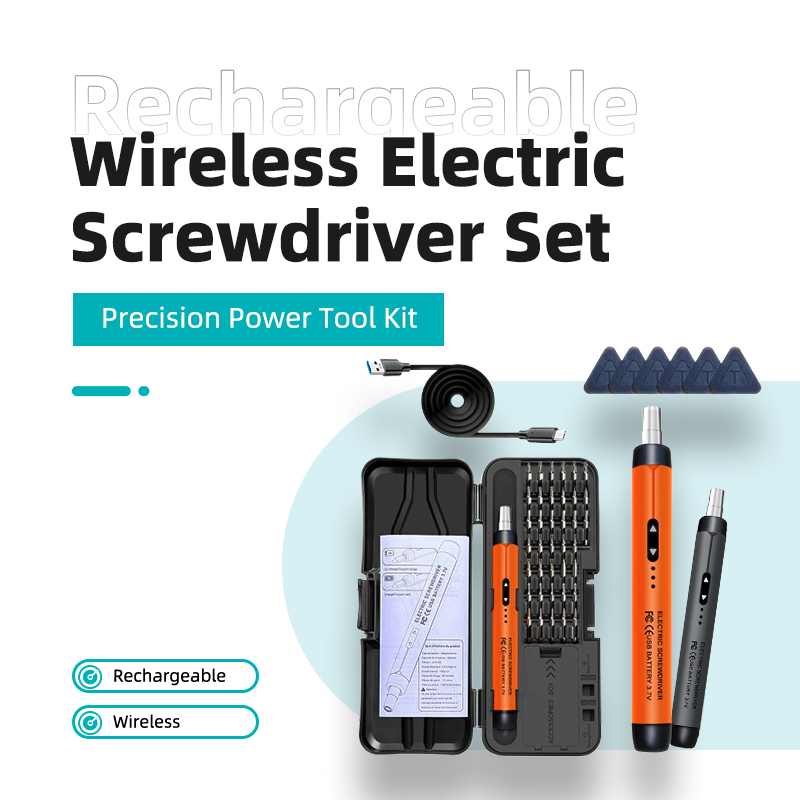 Electric Screwdriver Set CRV P - огляд і ціна Electric Screwdriver Rechargeable Usb