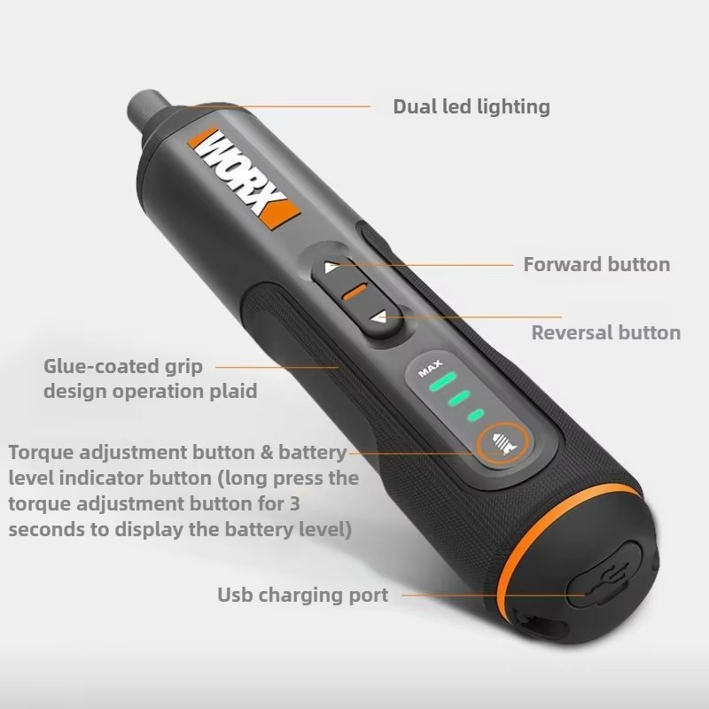 3.6V Mini Electrical Screwdriv - огляд і ціна Electric Screwdriver Rechargeable Usb