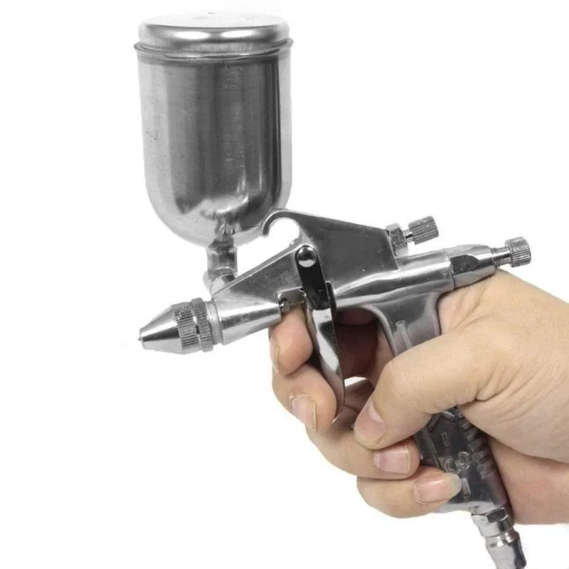 150ml Mini Air Paint Spray Gun - огляд і ціна Airbrush Kit With Mini Compressor
