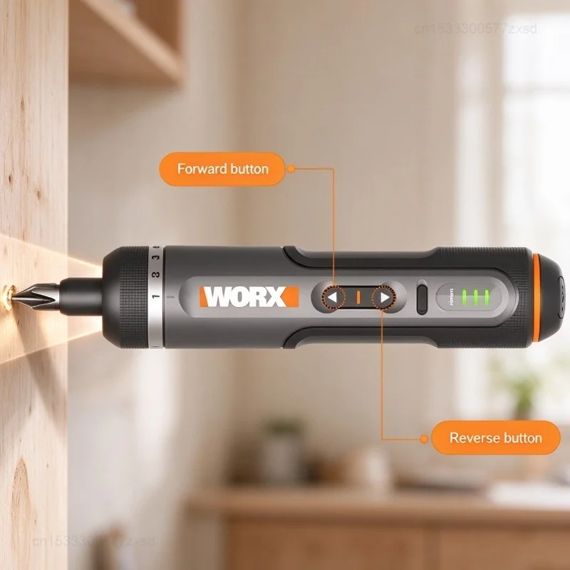 Worx 4V Electrical Screwdriver - огляд і ціна Electric Screwdriver Rechargeable Usb