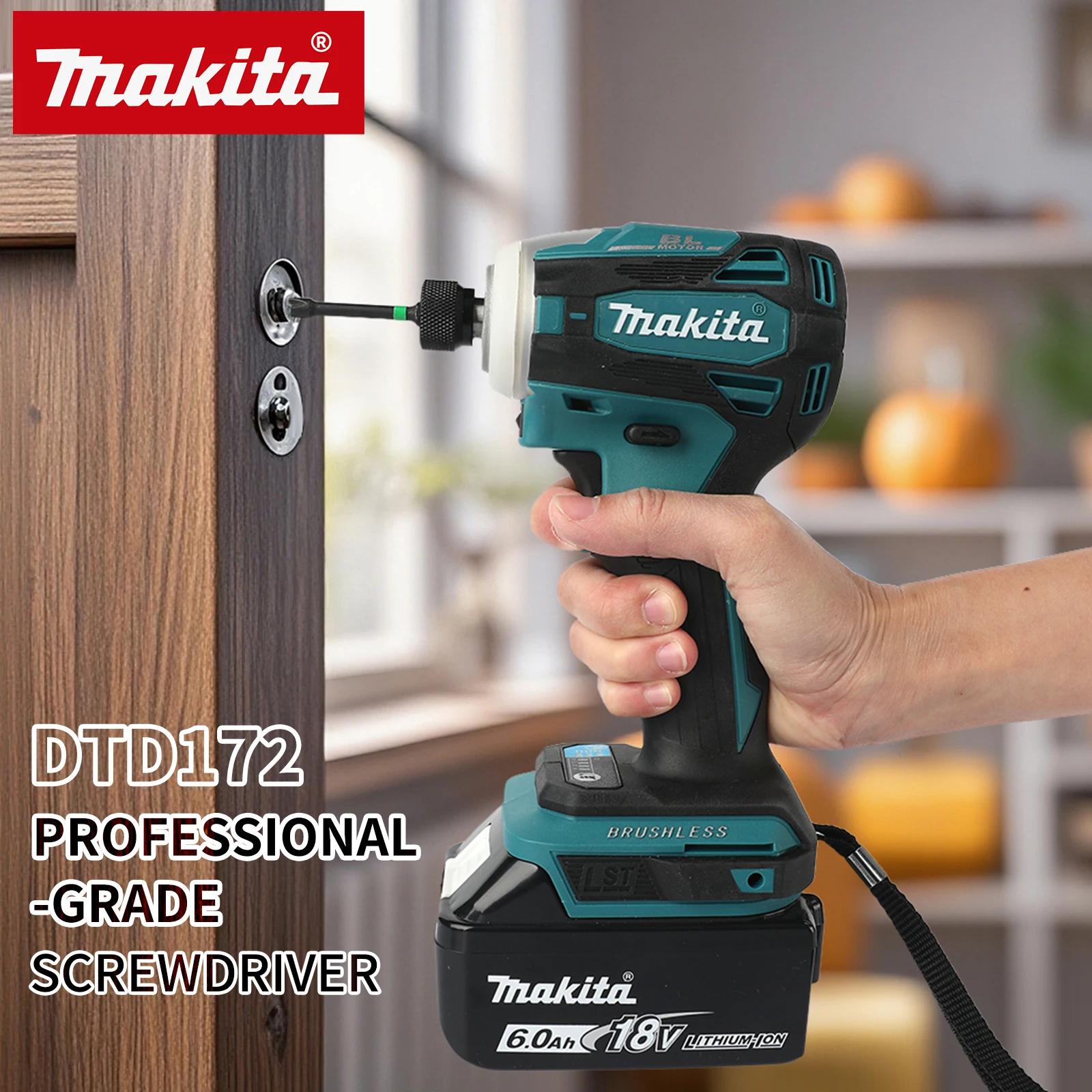 Brushless Electric Impact Dril - огляд і ціна Brushless Cordless Electric Drill 18V