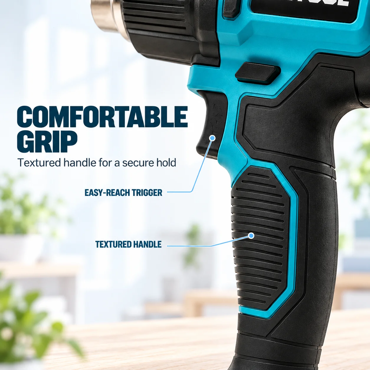 IONTOOL Cordless Heat Gun 550℃ - огляд і ціна Cordless Heat Gun For Shrink Tubing